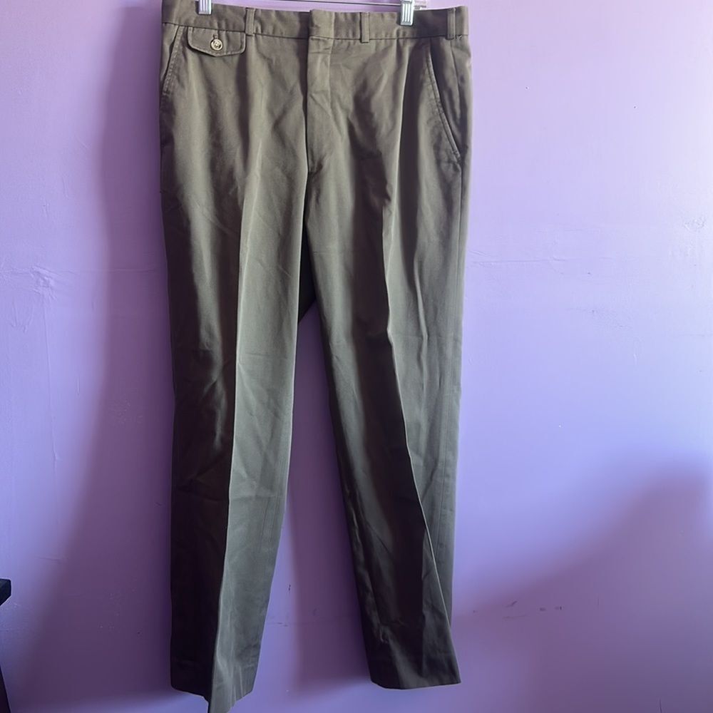 Gant Taupe Flat Front Pants Men’s Size 36x30 Business Casual